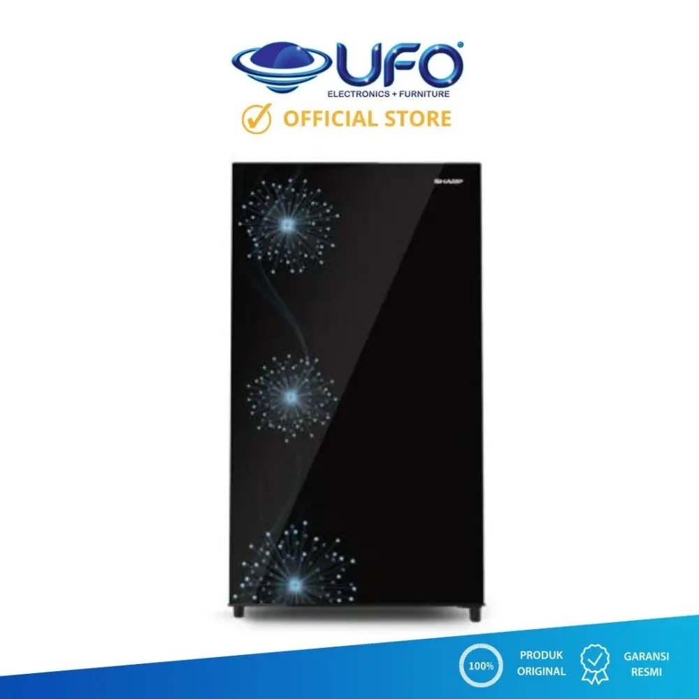 SHARP KULKAS 1 PINTU SJX197MGDB