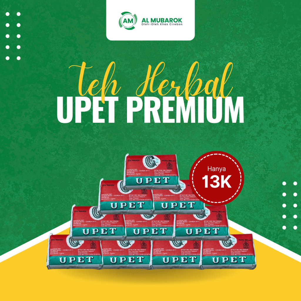 

Teh Upet Premium Kemasan Kecil – Teh Khas Cirebon yang Praktis