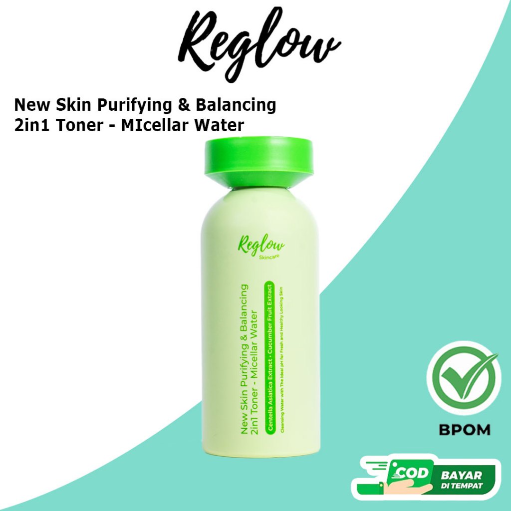 Toner Reglow Wajah Whitening BPOM Pembersih Muka Penghilang Flek Hitam Membandel Perawatan Kecantika