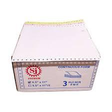 

[DUS] Kertas Komputer Continuous From 3 Ply 9,5 x 11 Full / Bagi 2 - Sinar Jaya SJ MURAH!