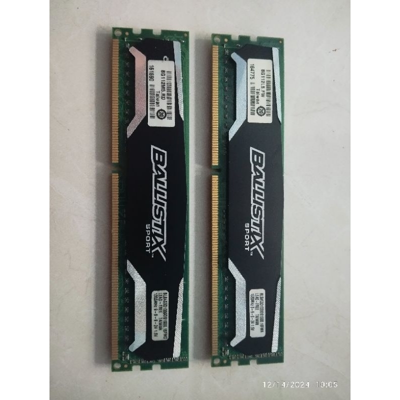 RAM DDR3 Crucial Ballistic 8GB (2x4GB) 1333MHz