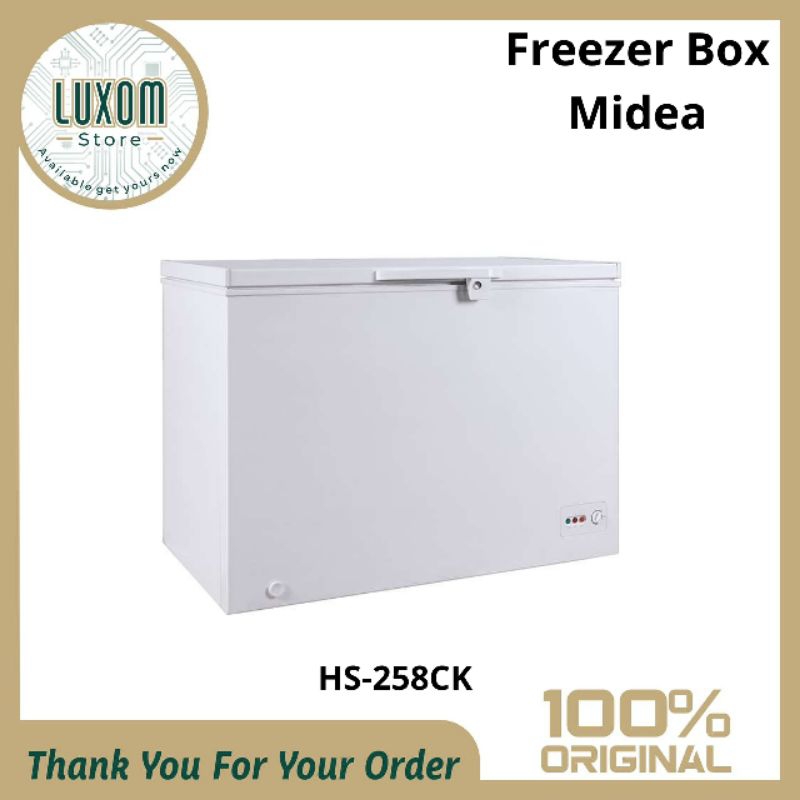 Freezer Box Midea HS-258CK/Freezer Box/Midea/200L