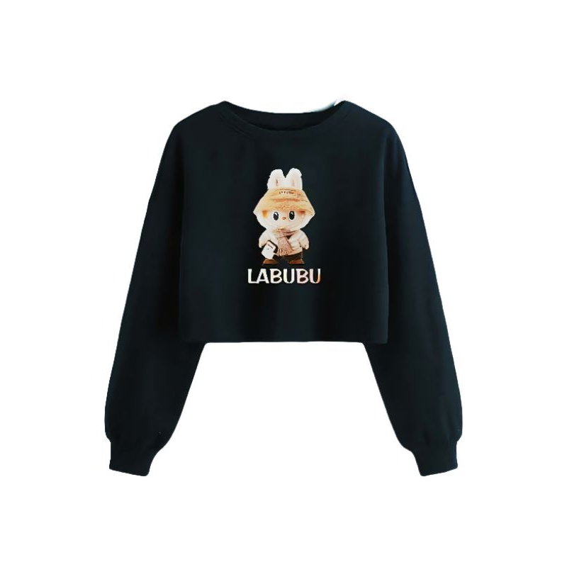 atasan /crewneck/ crop anak perempuan