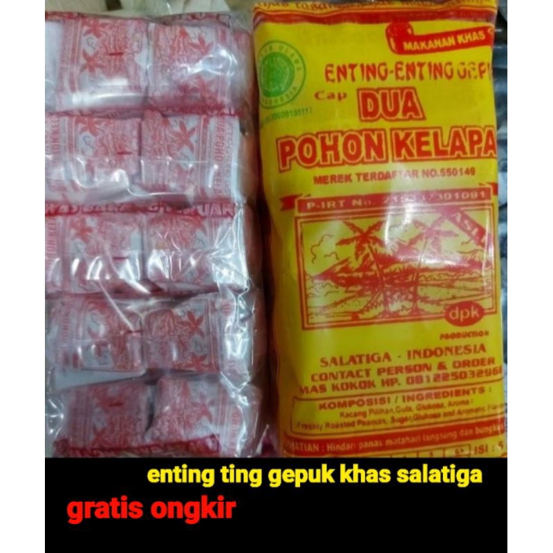 

POO-99 Enting ting gepuk 2 pohon kelapa kecil,khas Salatiga