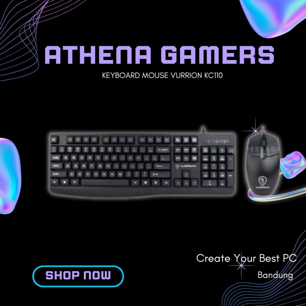 KEYBOARD MOUSE VURRION KC110 | Athena