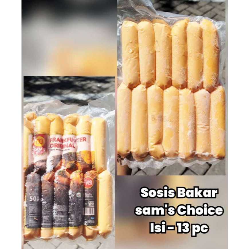 

SOSIS BAKAR SAMS CHOICE ISI 13 SOIS BAKAR JUMBO