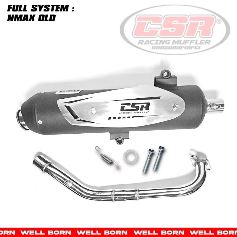 knalpot csr racing muffler original ,Nmax old standar racing