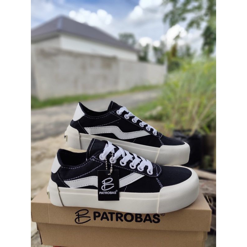 SEPATU PATROBAS SNEAKERS  COD GRAB INSTANT PONTIANAK