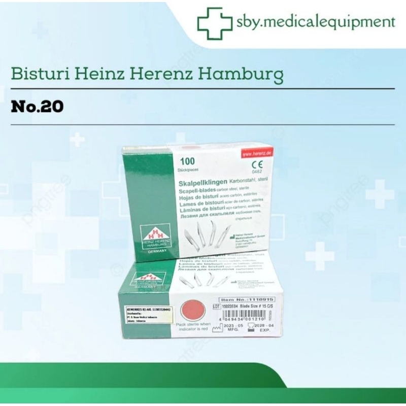 Bisturi Heinz Harenz size/ bisturi Heinz harenz