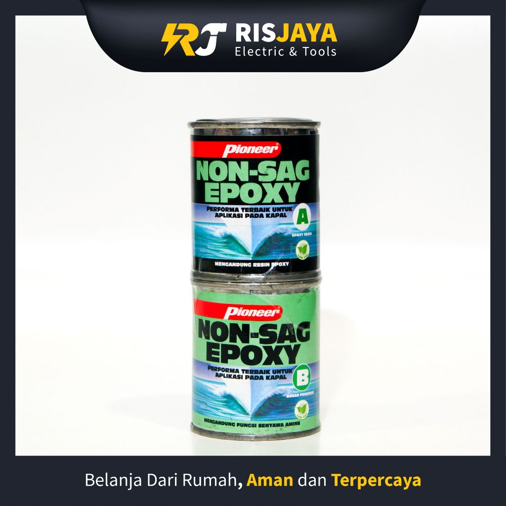 

Lem Epoxy Non-Sag Merk Pioneer Ukuran 170Gr / Lem Kapal