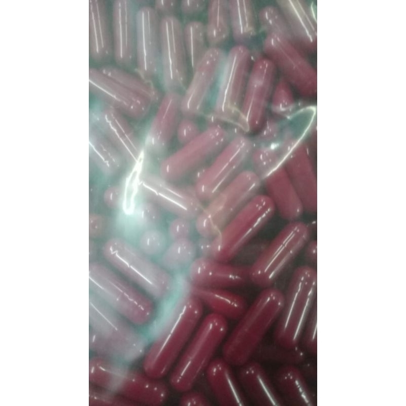 ✅New Cangkang Kapsul Capsul Kosong Merah Merah No. 00 1 Pack isi 1000 pcs⭐️⭐️⭐️⭐️⭐️