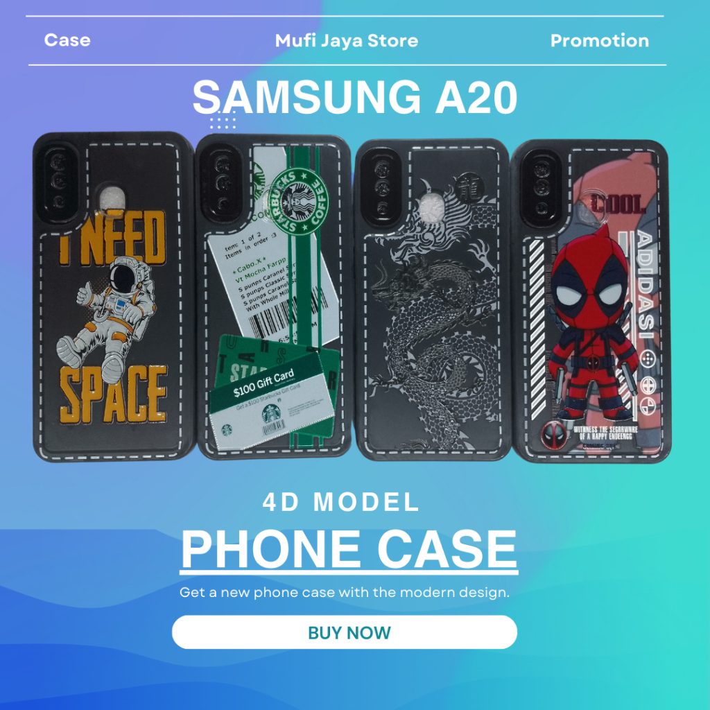 Case Samsung A20 Karakter Terbaru