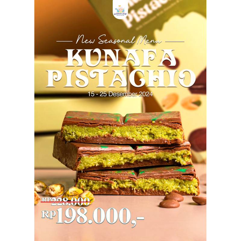 

Kunafa Pistachio Chocolate Dubai