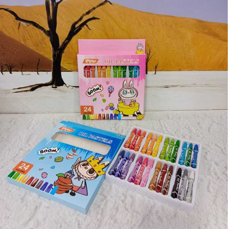 

CRAYON 24 warna FANCY karakter lucu/krayon murah/oil pastels KUROMI CINAMOROLL