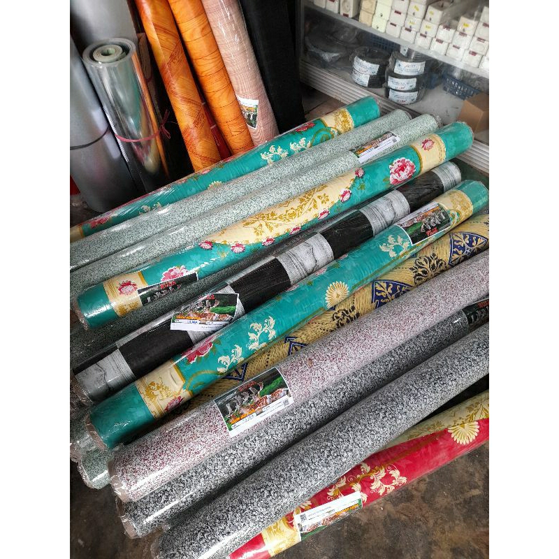 KARPET PLASTIK / PERLAK LANTAI / MEJA / KARPET LANTAI PLASTIK LEBAR 1.2 meter