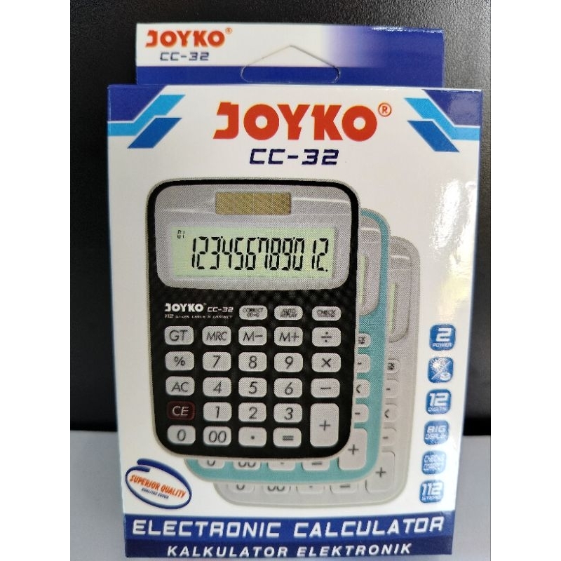 

JOYKO - Calculator CC 32 12 Digits / Kalkulator 12 Digit