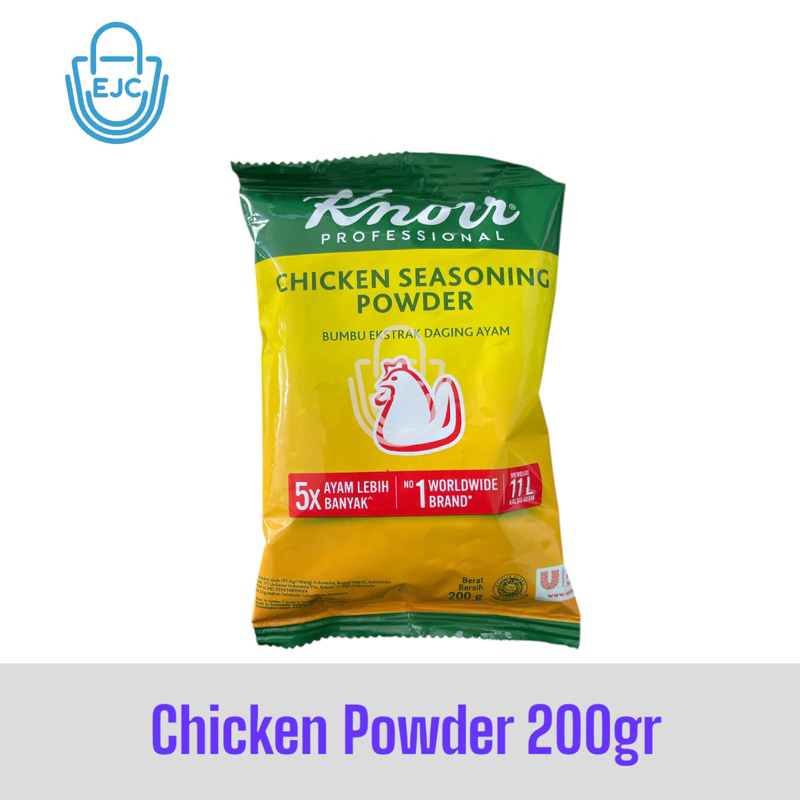 

Knorr Seasoning Powder Chicken Bumbu Ekstrak Daging Ayam 200gr