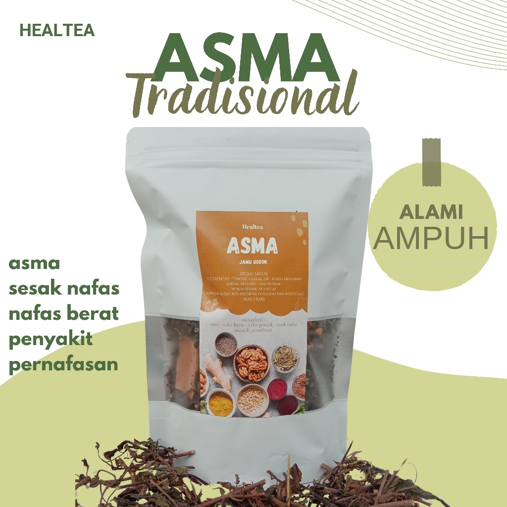

ASMA jamu godok tradisional teh rimpang rempah herbal