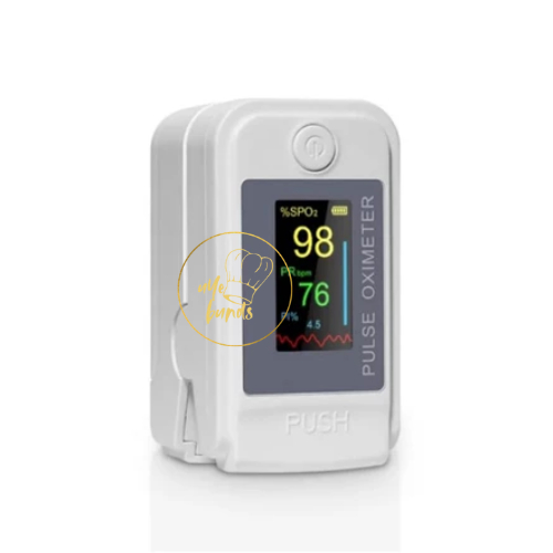 Alat Medis Oximeter Fingertip Pengukur Detak Jantung Kadar Oksigen Layar Lcd Elektrik Mudah Dibawa