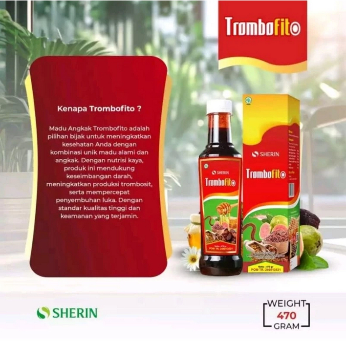 Angkak Trombofito 470gr NAIKIN TROMBOSIT MADU ANGKAK DBD TROMBOFIT SARI KURMA + LUMBRICUS ORI SHERIN