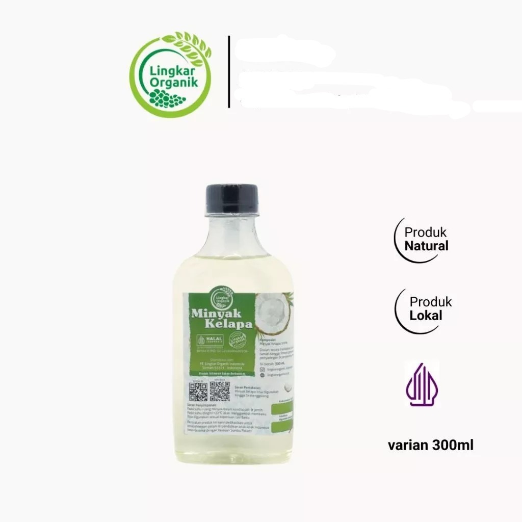 

Minyak Kelapa 300 ML - Lingkar Organik