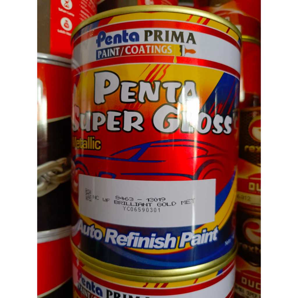 PENTA SUPER GLOSS / WF BRILLIANT GOLD METALLIC /NC MET 8463-13019