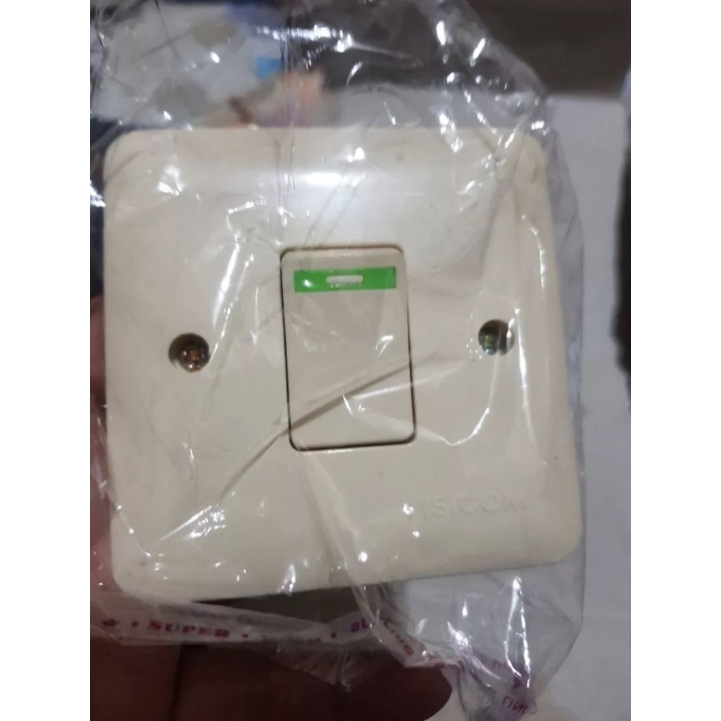 Saklar Engkel Single Inbow Tunggal Tanam Dinding IB VISICOM VS901 VS 901 VS-901