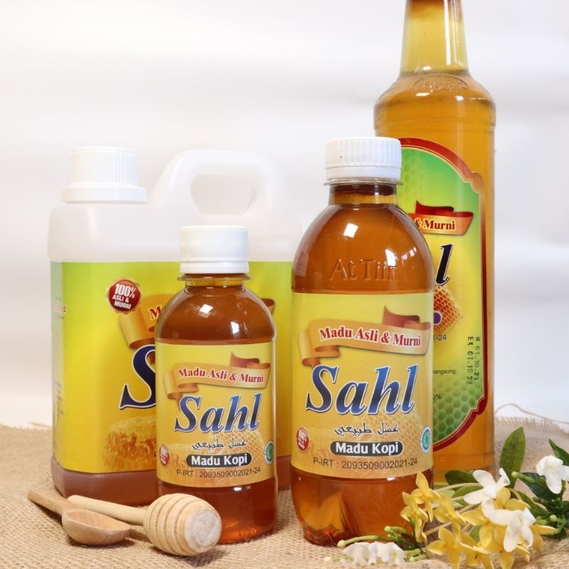 

Madu Kopi Sahl Asli Murni Bersanad - Kualitas Terjamin (Gen/Botol/Pet)