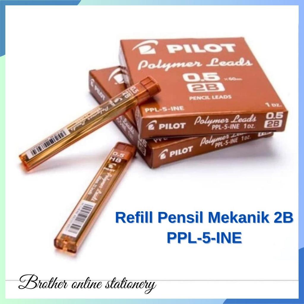

BOS Isi Pensil Mekanik PPL5 0.5mm 2B / Pensil Mekanik / Refill Pensil