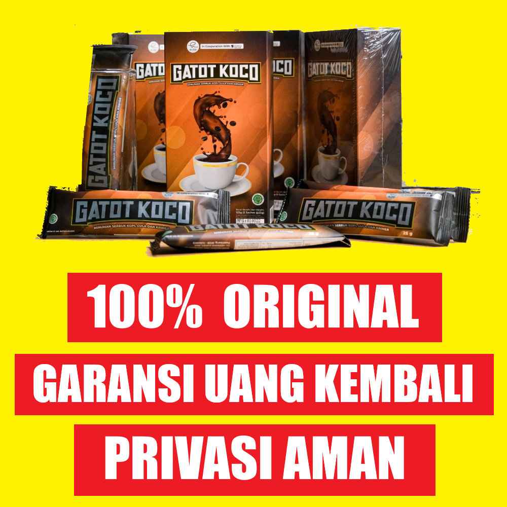 

Gatot Koco Kopi Dr. Hen Richard Lee Gatotkoco Original Gatot kaca Gatotkaca 100% Ori Asli terpercaya