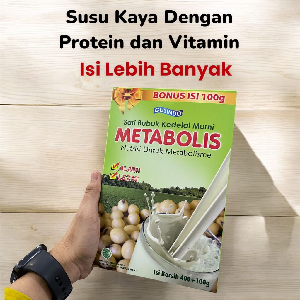 

Susu Bubuk Kedelai Metabolis / Susu Kedelai Metabolis Murni