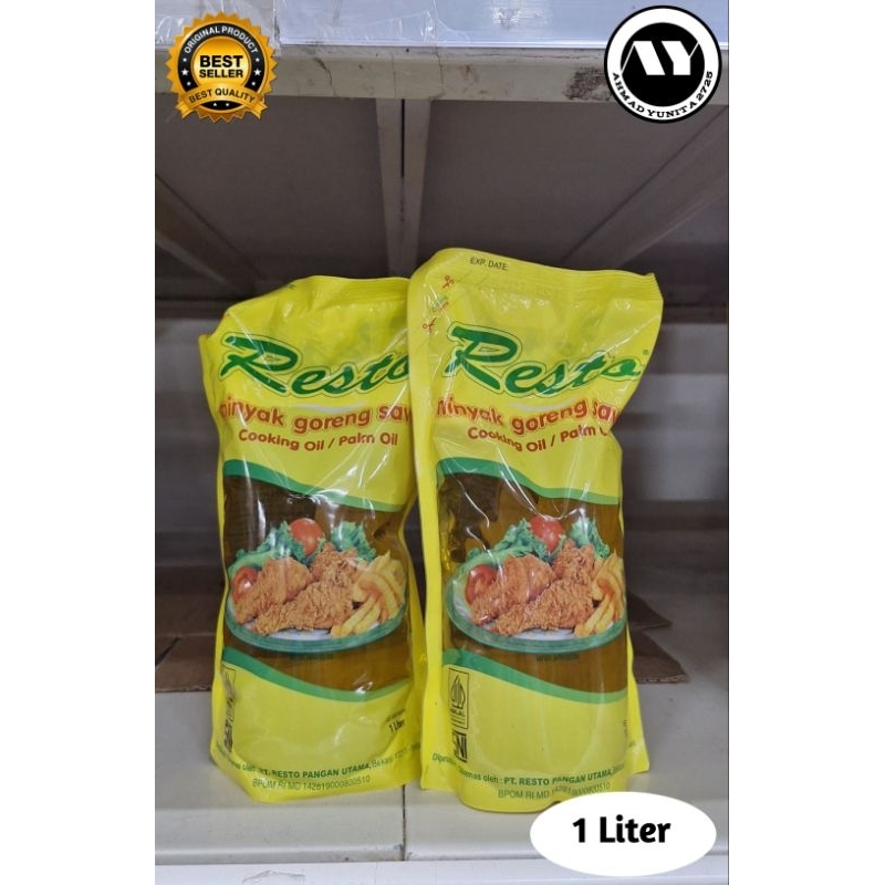 

minyak goreng resto 1 Liter kemasan pouch