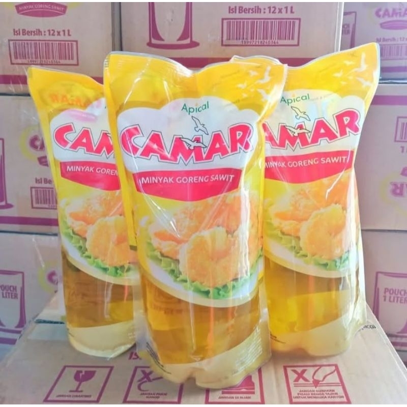 

CAMAR Minyak goreng 900ml 1 dus isi 12 pouch