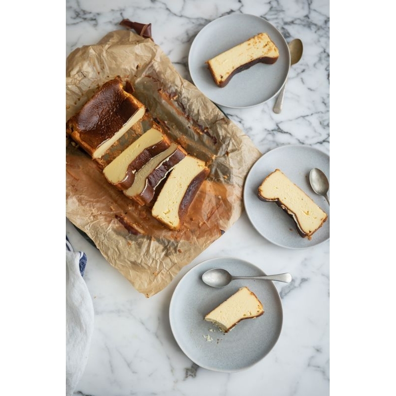 

Burnt basque cheesecake