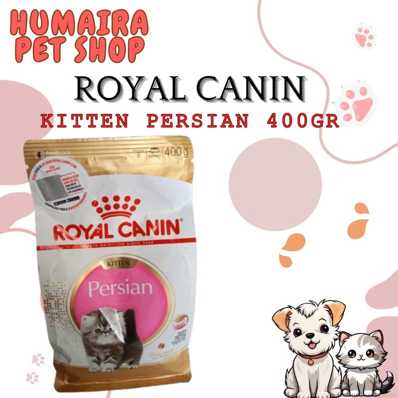 Royal Canin Kitten Persian 400gr Makanan Anak Kucing Persia / Rc Kitten Persian