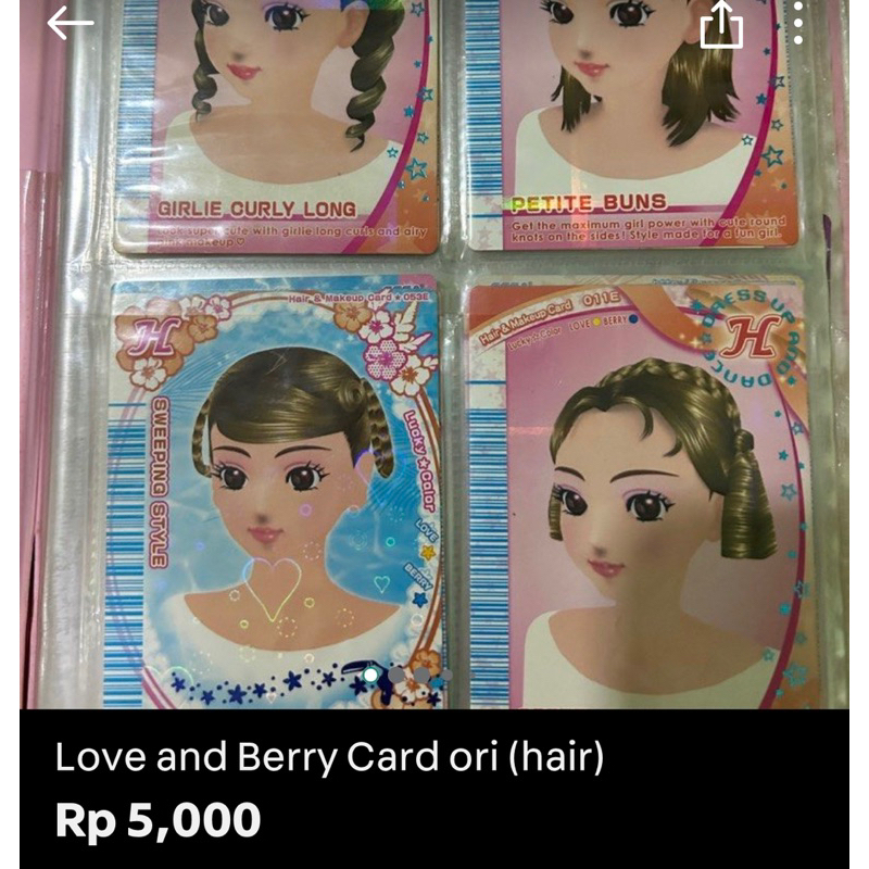 Love and berry card