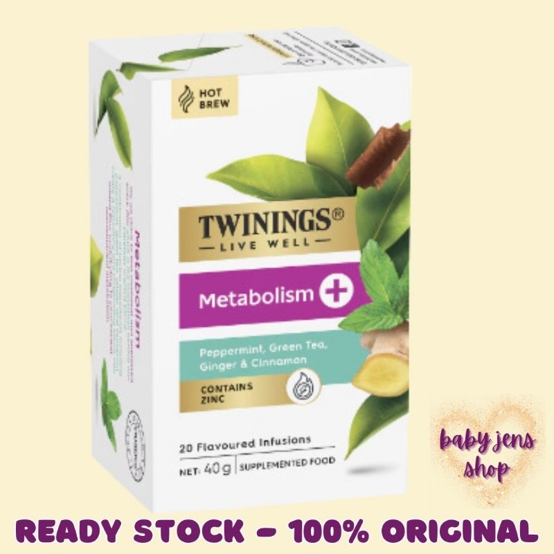 

Twinings Live Well Metabolism+ 20 Bags Australia