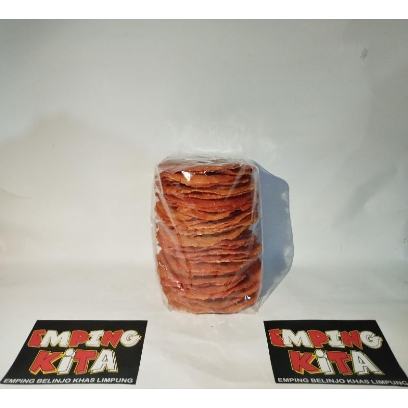 

EMPING MELINJO JUMBO PEDAS (500.GR) SIAP GORENG