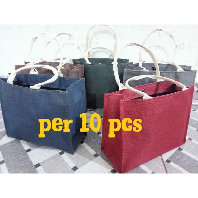 

tas denim, tote bag, tas tenteng souvenir, tas souvenir (per 10pcs)