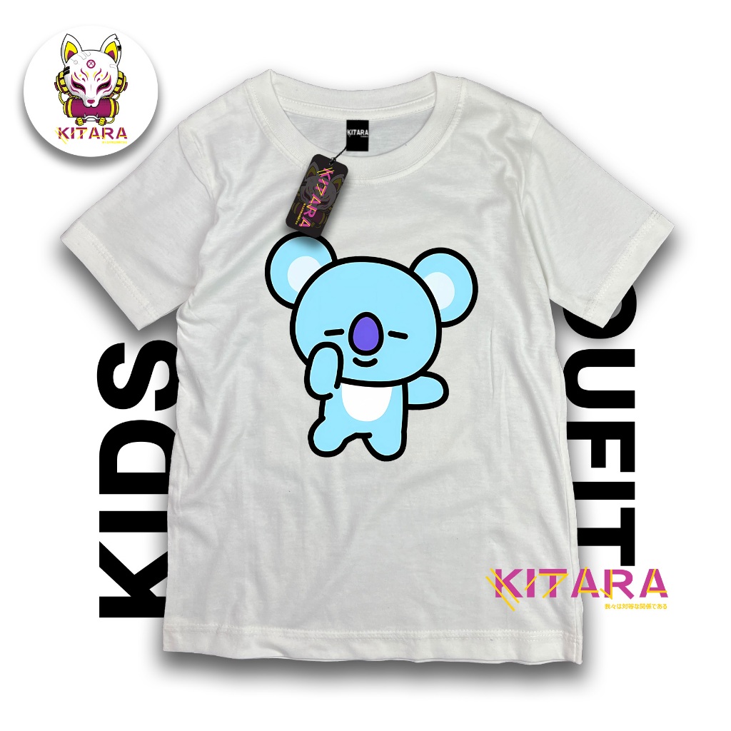 KITARA.KIDS-Baju Kaos Distro Anak Laki Laki Perempuan Combed 30s 1-12Thn Premium Kids 8