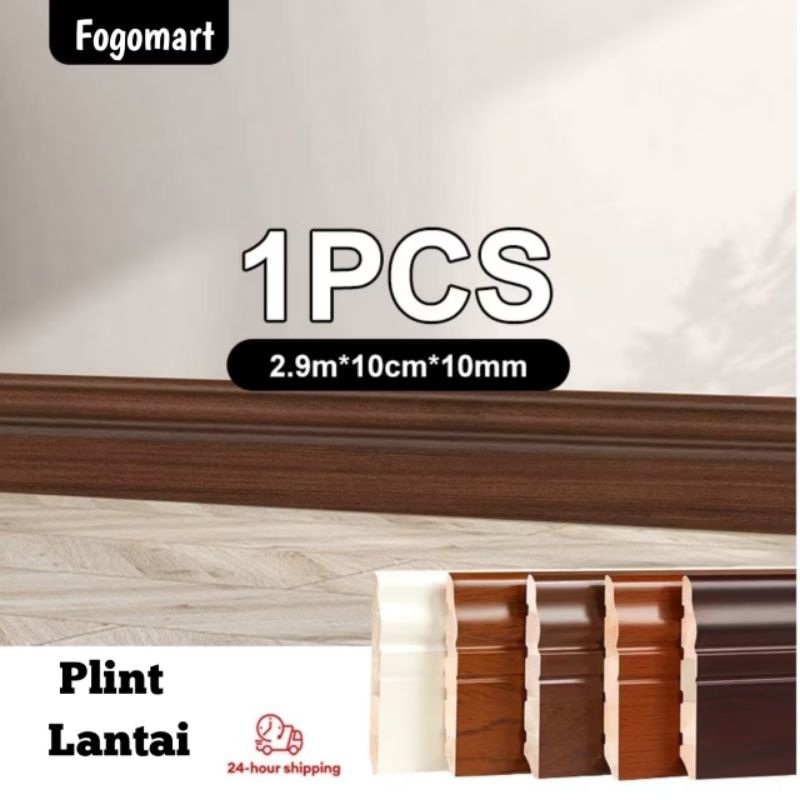 Plint Lantai Desain Kayu Skirting Line / List Lantai