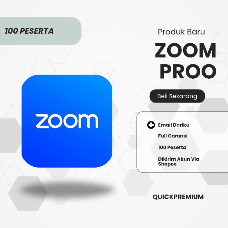 ZOOM PRO 100 PESERTA