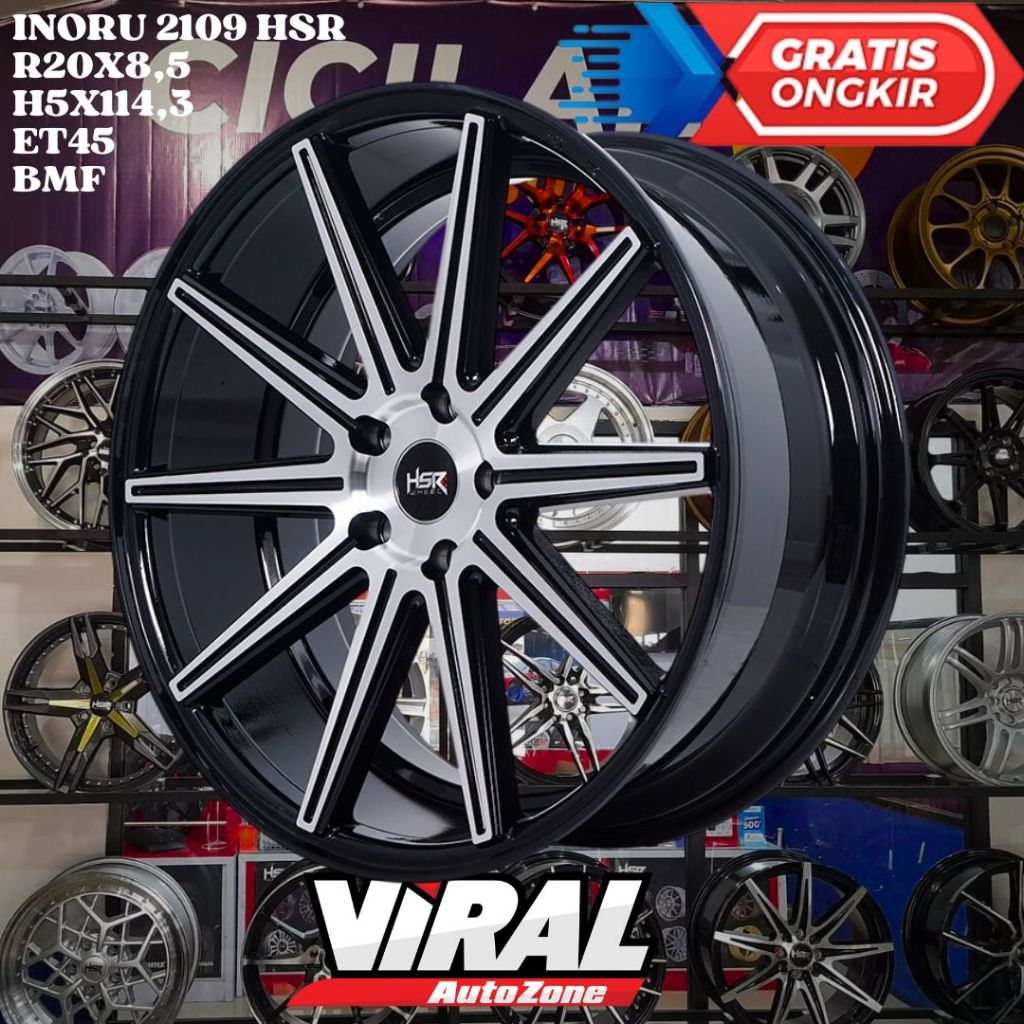 Velg Mobil Ring 20 HSR INORU R20 UNTUK ALMAZ , HARIER , MAZDA5 , CRV