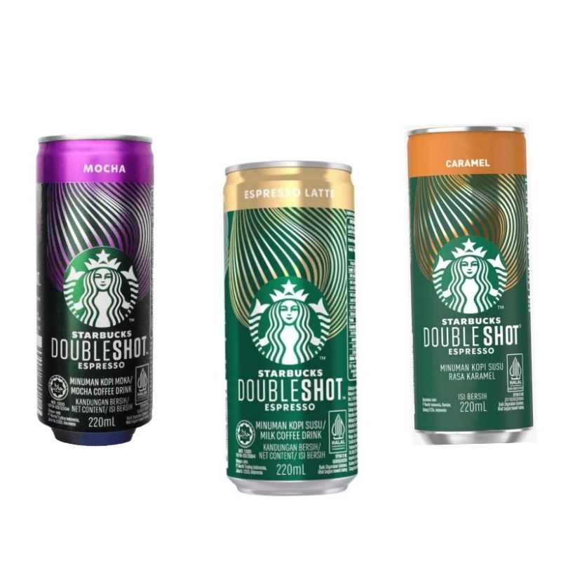 

Starbucks doubleshot espresso latte / mocha / caramel latte 220 ml