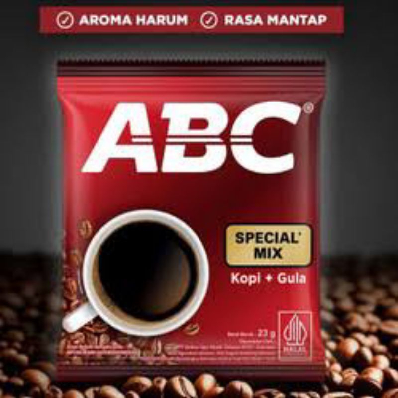 

KOPI HITAM ABC SPECIAL MIX 23 gram