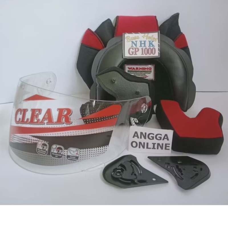Busa Helm NHK GP1000 + Kaca Helm NHK GP 1000, Busa Helm NHK GP 1000 + Kaca Helm NHK GP1000