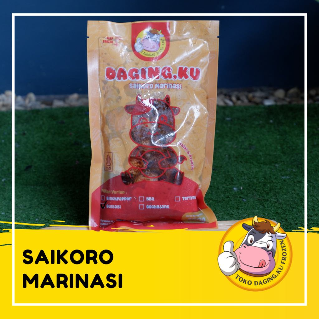 

Dagingku - Saikoro Marinasi Daging Marinasi Halal Higenis Frozen Food