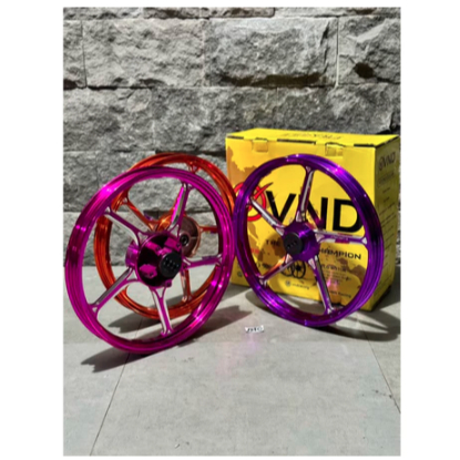Velg racing vnd ak55 kzr mx king 160/160-17 biru hitam merah orange pink ungu original