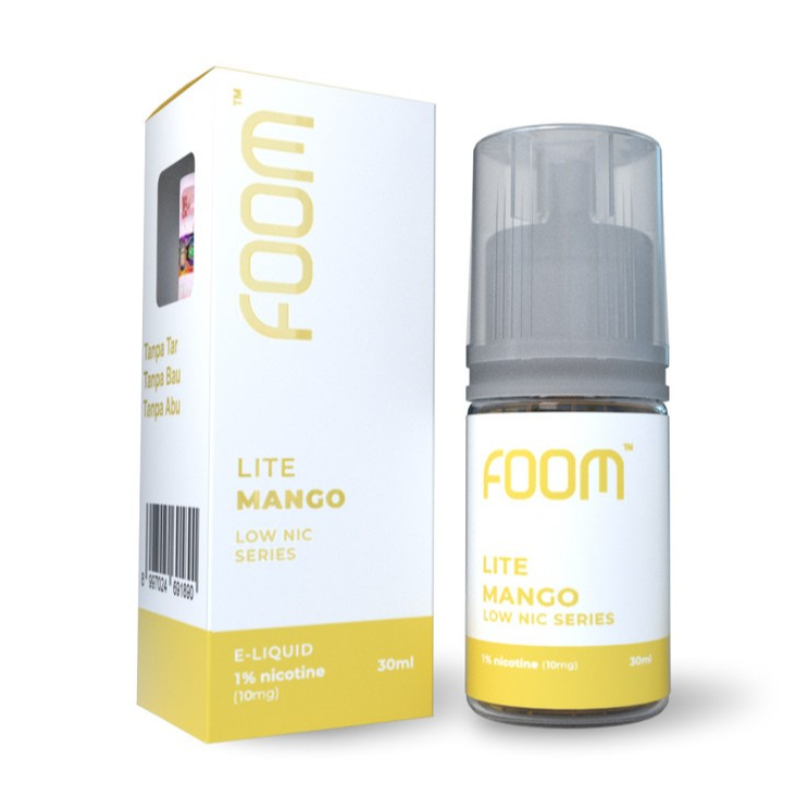 Foom Lite Mango Salt Nic 30ML by Foom Lab - Liquid Foom Low Nic Series