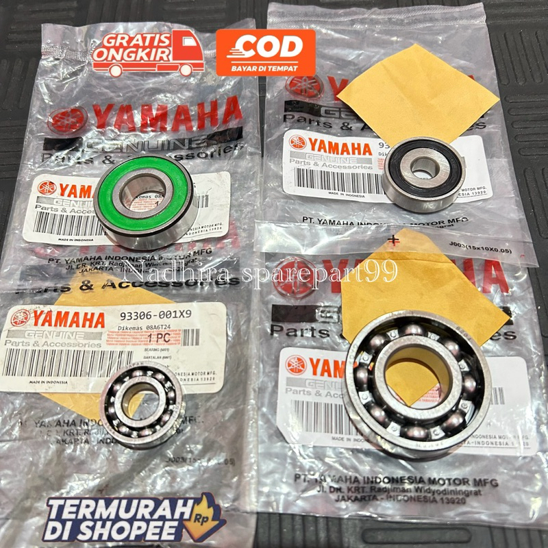 Laher Bearing Rasio Laher bearing Gearbox 4pcs Yamaha F1zr FIzr F1 ZR Force 1 2TAK